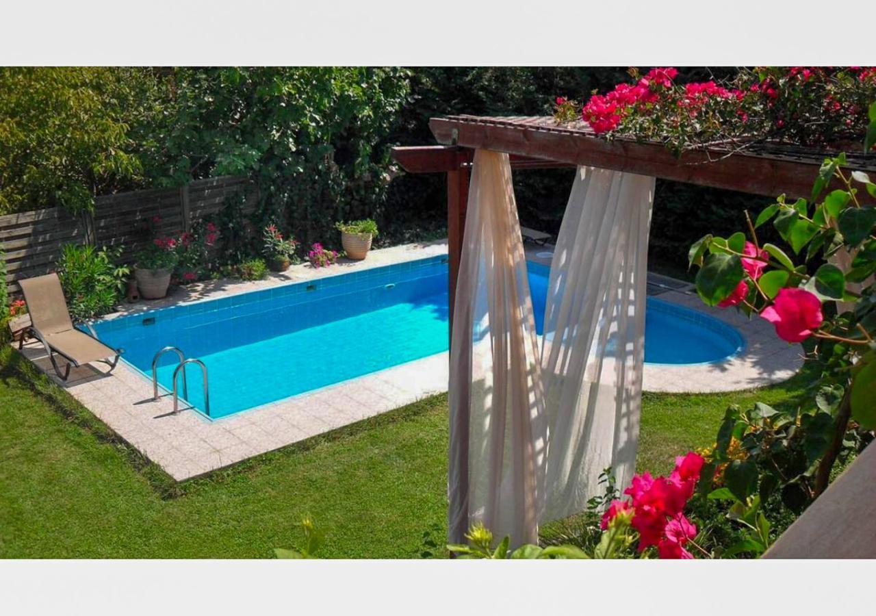 Villa Skine With Private Pool And Garden ハニア エクステリア 写真